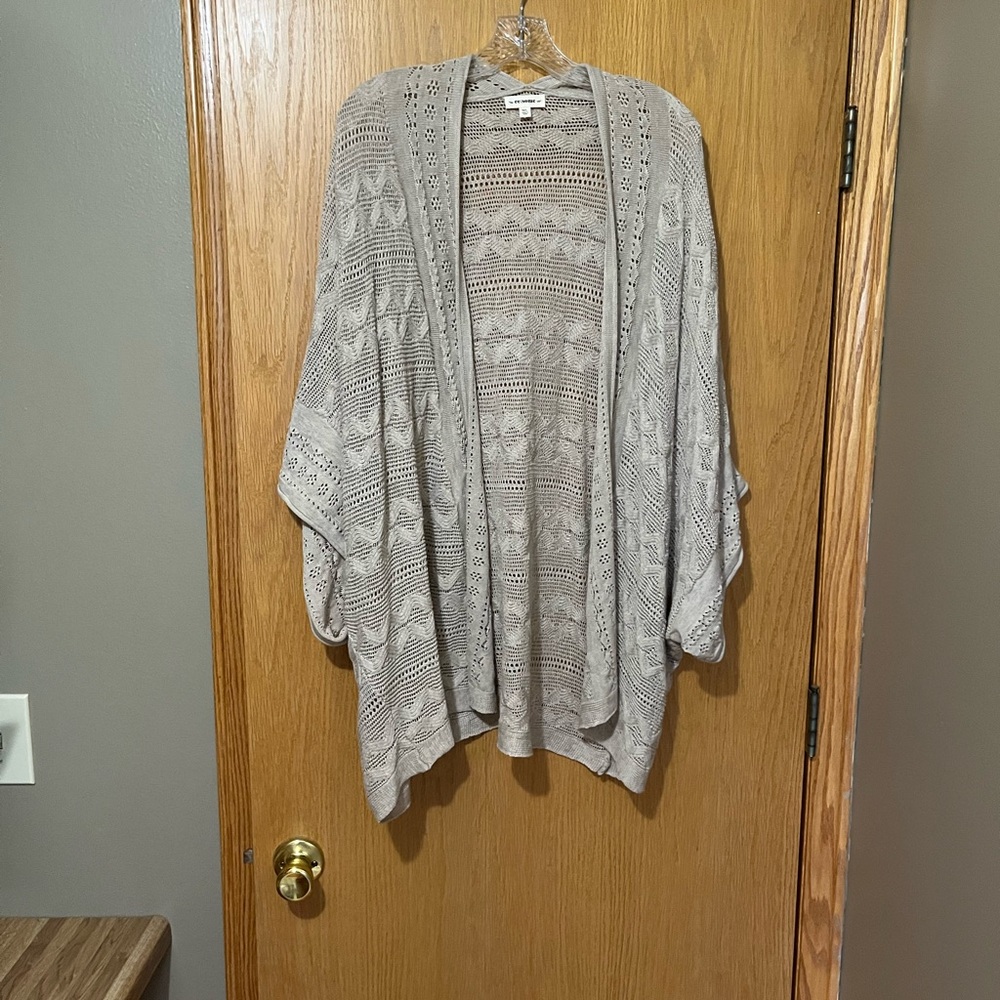 Ee:some Open-Knit Cardigan